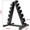 Dumbbell Rack 6 Tier A-Frame Weight Rack for Dumbbells 200kg Weight Capacity Dumbbell Stand Dumbbell Holder for Dumbbells Storage view 2