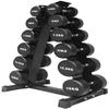 Dumbbell Rack 6 Tier A-Frame Weight Rack for Dumbbells 200kg Weight Capacity Dumbbell Stand Dumbbell Holder for Dumbbells Storage view 3