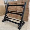 Heavy Duty Steel Dumbbell Rack, 3 Tier Weights Storage Rack for Dumbbells, Free Weight Stand, Home Compact Dumbbell Rack Stand view 3