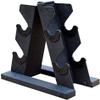 Barbell A-Frame Dumbbell Storage Rack-Dumbbell Arm 2-layer Dumbbell Tree Rack-Home Fitness Equipment- Dumbbell Display Storage Weight Rack view 1
