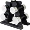 Barbell A-Frame Dumbbell Storage Rack-Dumbbell Arm 2-layer Dumbbell Tree Rack-Home Fitness Equipment- Dumbbell Display Storage Weight Rack view 2