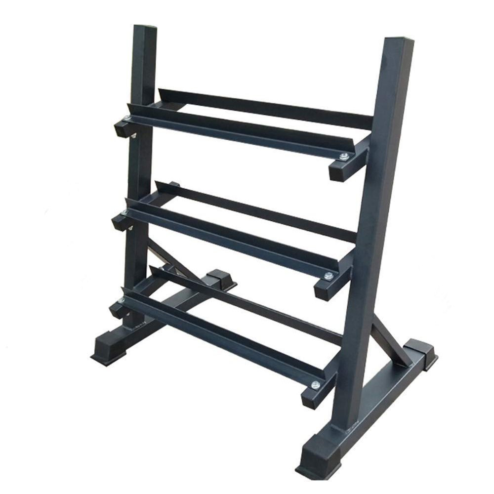 GeRRiT Dumbbell and Kettlebell Weights Rack Stand Storage, Steel Dumbbell Storage Racks 3 Tier Weight Racks for Dumbbells Weight Tower for Home Exercise