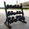 GeRRiT Dumbbell and Kettlebell Weights Rack Stand Storage, Steel Dumbbell Storage Racks 3 Tier Weight Racks for Dumbbells Weight Tower for Home Exercise view 4