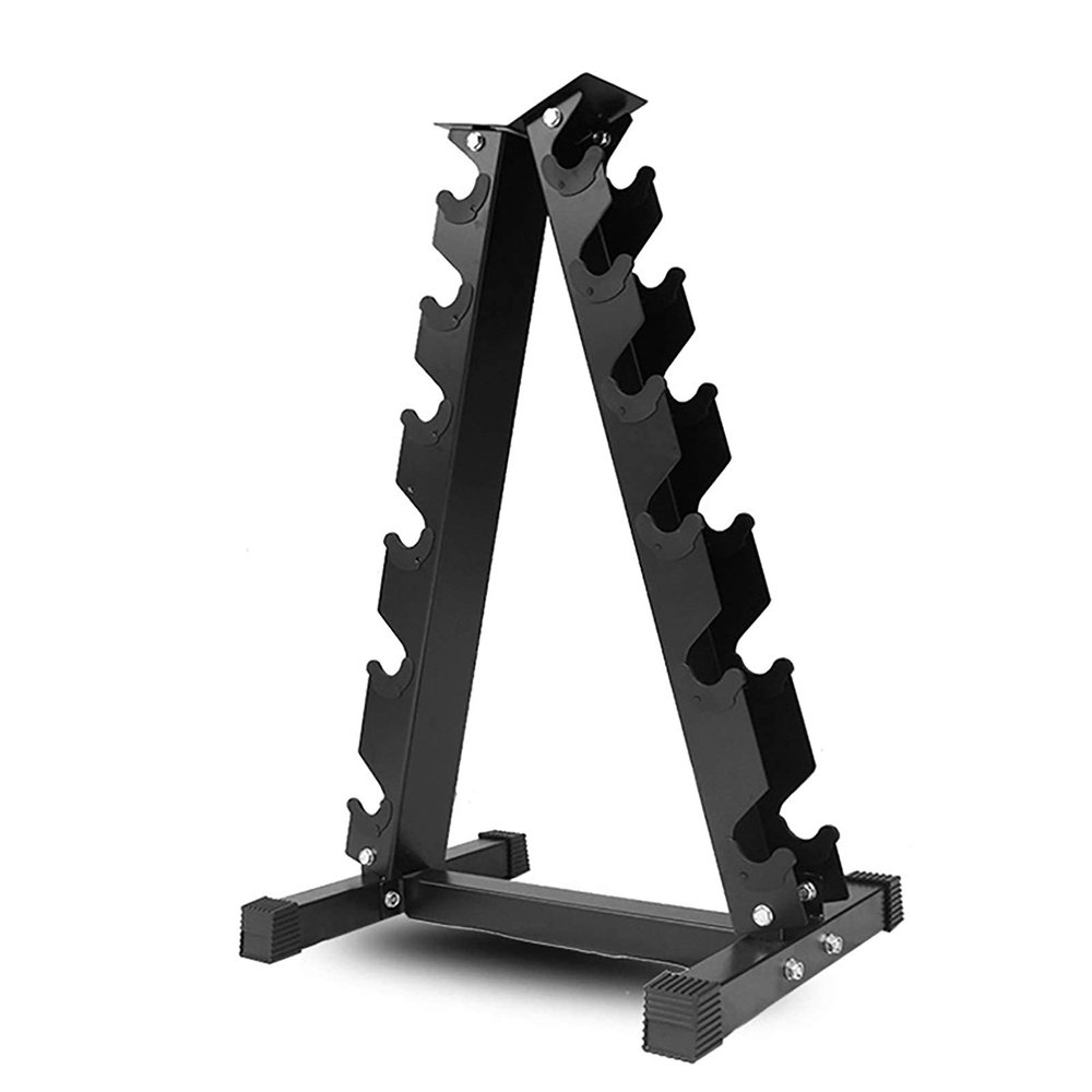 A Frame Dumbbell Rack, 6Tier Weight Rack for Dumbbells Weight Lifting Dumbbell Tree Weights Rack for Home Workout, Dumbbell Rack Stand
