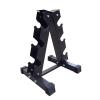 3 Tier Dumbbell Rack A-Frame Weight Rack Stand Dumbbell Weight Storage for Home Gym, Holds 6 Dumbbells