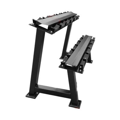 GeRRiT Dumbbell Racks Dumbbell Rack Fitness Home Vertical Dumbbell Rack One-piece Pure Steel Double-layer Steel Frame Strong And Stable