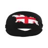Flag Map of Georgia Headbands for Women Men Breathable Sports Headband Outdoor Interior Sports Wicking Hair Ties Leisure Hair Bands view 2