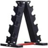 GeRRiT Barbell A-Frame Dumbbell Rack -Dumbbell Arm 4-layer Dumbbell Storage Rack -Home Fitness Equipment- Dumbbell Display Storage Weight Tree Rack view 1