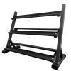 Dumbbell Rack Weight Rack, 3-Tier Vertical Dumbbell Rack Dumbbell Storage Rack Multi-function Locker Suitable For Home Weight Workout Accessories view 3