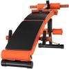 Adjustable Sit Up Bench Weight Bench - Double Folding Adjustable Home Fitness Equipment Dumbbell Bench Sit-Up Board, Stable and Safe, Save Space, Suitable for A Variety of Sports view 1