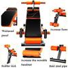 Adjustable Sit Up Bench Weight Bench - Double Folding Adjustable Home Fitness Equipment Dumbbell Bench Sit-Up Board, Stable and Safe, Save Space, Suitable for A Variety of Sports view 2