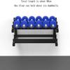 Dumbell Rack Stand-Dumbbell Exercise Arm Household Wall-Mounted Dumbbell Storage Display Rack Weight Dumbbell Squat Rack view 3