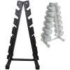 Solid Steel Dumbbell Rack Holder, A-Frame Dumbbell Storage Racks 6 Tier, Free Weights Dumbbells Stand for Home Exercise, Weight Tower for Dumbbell view 1