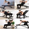 GeRRiT Weight Bench Weight Bench, Fitness Chair Folding Dumbbell Bench Home Bench Press Sit-ups Multi-Function Abdominal Muscle Flying Bird Stool Workout Bench view 2