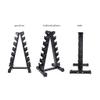 Dumbbell rack Dumbbell Rack 6 Pairs Of Dumbbell Storage Rack Hexagonal Rack Dumbbell Storage Fixed Storage Rack Indoor Individual Dumbbell Rack view 2