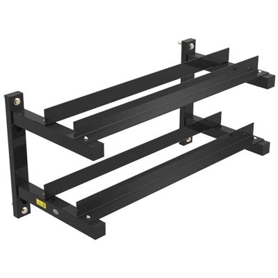 Wall-Mounted Dumbbell Rack/Fitness Equipment Storage Rack/Dumbbell Double-Layer Storage Rack/Fitness Rack