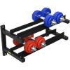 Wall-Mounted Dumbbell Rack/Fitness Equipment Storage Rack/Dumbbell Double-Layer Storage Rack/Fitness Rack view 3