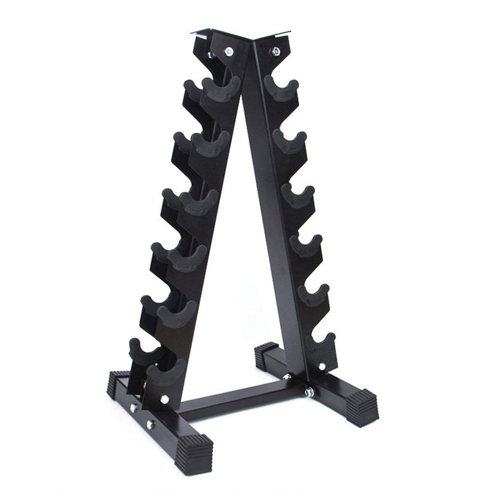 GeRRiT Dumbbell Rack Weight Rack, 6-layer Steel Dumbbell Rack Compact And Sturdy Tree Stand Vertical Dumbbell Weight Rack For Home Fitness Sports Dumbbell Rack