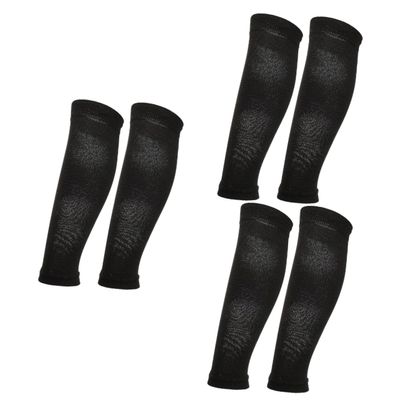 BESPORTBLE 3pairs Cooling Calf Compression Sleeves for Sports Breathable Calf Covers for Running Cycling and Fitness Activities Lightweight Design for Men and Women