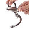 Marine Grade 316 Stainless Steel Fixed Shackle Hand Pull Quick Hanging Shackle snap Hook for Hoisting Rope Suspension (4Pcs, 2-3/4"(69mm)) view 2