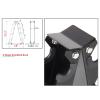 GeRRiT Solid Steel Dumbbell Rack Holder, A-Frame Dumbbell Storage Racks 4 Tier, Free Weights Dumbbells Set for Home Exercise, Weight Tower for Dumbbells view 2
