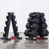 GeRRiT Solid Steel Dumbbell Rack Holder, A-Frame Dumbbell Storage Racks 4 Tier, Free Weights Dumbbells Set for Home Exercise, Weight Tower for Dumbbells view 4