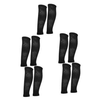 BESPORTBLE 5pairs Compression Calf Sleeves for Men and Women Skin-Friendly Support for Running Basketball Soccer and Fitness Breathable and Moisture-Wicking