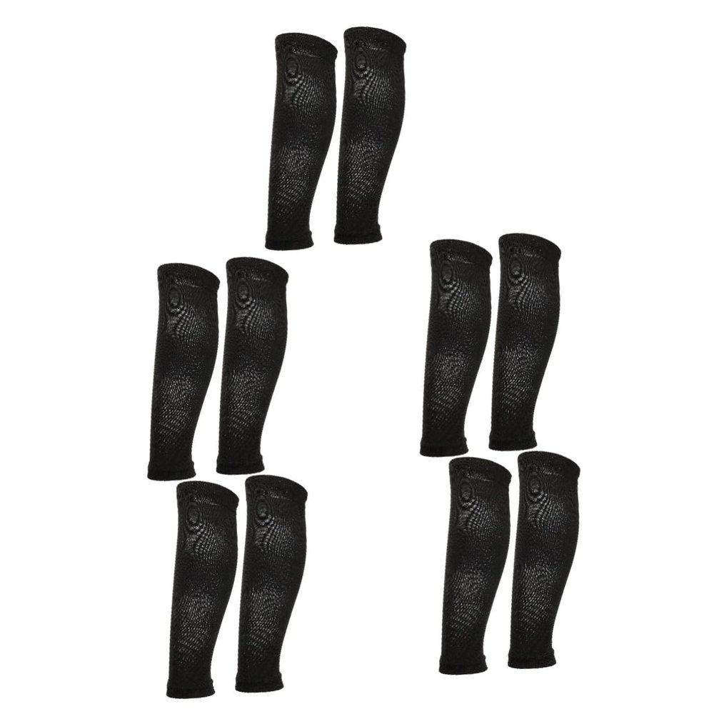 BESPORTBLE 5pairs Compression Calf Sleeves for Men and Women Skin-Friendly Support for Running Basketball Soccer and Fitness Breathable and Moisture-Wicking