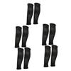 BESPORTBLE 5pairs Compression Calf Sleeves for Men and Women Skin-Friendly Support for Running Basketball Soccer and Fitness Breathable and Moisture-Wicking view 1