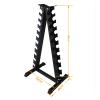 Dumbbell Rack Weight Rack, Tower Design Tree Stand Vertical Dumbbell Weight Rack 3/6/8/10 Tier Weight Storage Rack Excluding Dumbbells Suitable For Home Exercise view 2
