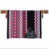 Angel Sales Premium Equestrian Show Pad for Horseback Riding (Black & Pink); Size: 34 * 42 Inch - TSKEXM_FZ-151F view 1