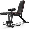 Adjustable Weight Bench Dumbbell Bench Foldable Weight Lifting Heavy Duty, Flat Incline Decline Multiuse Exercise Home Fitness Equipment view 1