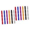 BESPORTBLE 48pcs Dart Flight Aluminum Wing Drag Protectors Soft Tip Accessories for Darts