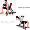 Adjustable Weight Bench Full Body Workout Dumbbell Bench Foldable Incline Decline Exercise Workout Bench for Home Gym view 4