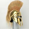 Generic Halloween Greek Corinthian Helmet 18GA Medieval Knight Spartan Helmet, Medium, Gold view 2