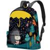 YTYVAGT Travel Backpack,Work Backpack,Back Pack,Umbrella Cartoon Forest Animal Raining,Backpack view 1
