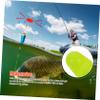 LIOOBO 60pcs Fishing Alarm Bells Rattle Beads High Sensitivity Double Rattle Beads for Freshwater and Saltwater Fishing Plastic Fish Lure Accessories view 2