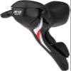 microSHIFT R10 Left Drop Bar Shift Lever - Double, Compatible, Black view 1