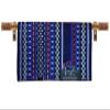 Angel Sales Premium Equestrian Show Pad for Horseback Riding (Blue Base); Size: 34 * 42 Inch - TSKEXM_FZ-152F