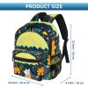 YTYVAGT Travel Backpack,Small Backpack,Carry on Backpack,Umbrella Cartoon Forest Animal Raining,Backpack view 2