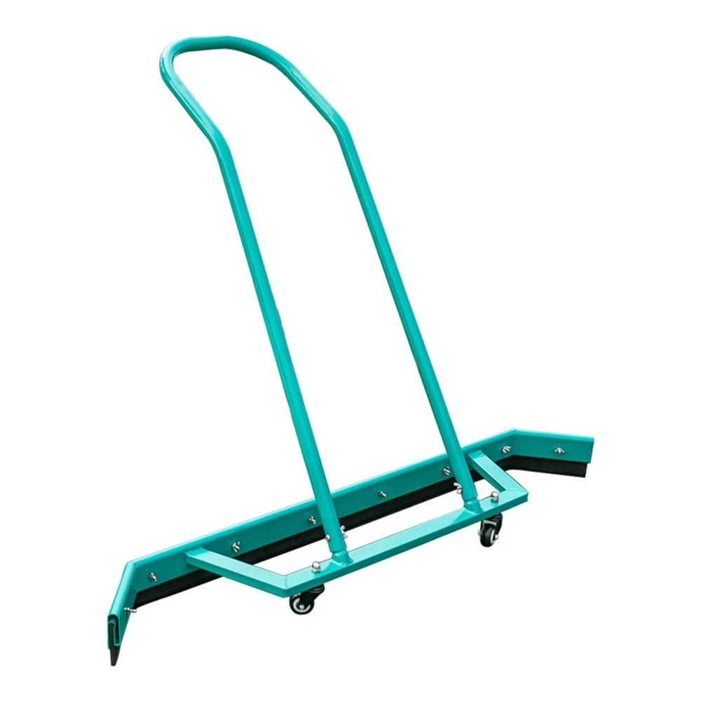 THELMA Court Water Pusher, Rain Shuttle Broom EVA Push Water Adhesive Strip Tennis Court Squeegee, Suitable for Stadiums, Parking Lots, Shopping Malls (Color : Green), 346159