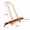 THELMA Court Water Pusher, Rain Shuttle Broom EVA Push Water Adhesive Strip Tennis Court Squeegee, Suitable for Stadiums, Parking Lots, Shopping Malls (Color : Green), 346159 view 2