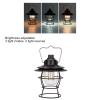 Gavigain Vintage LED Camping Lantern, 3 Light Modes USB Power Supply Handle Design Tunable Brightness Portable Camping Lantern view 3