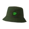 Juiwuerqi Women Bucket Hats for Men Irish Shamrock Embroidered Unisex Bucket Hat Outdoor Fishing Hat (7 1/4,Green) view 1