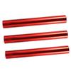 BESPORTBLE 3pcs Aluminum Alloy Relay Baton for Races Durable Comfortable Grip Smooth Surface for Safe Relay Events