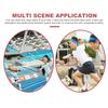 BESPORTBLE 3pcs Aluminum Alloy Relay Baton for Races Durable Comfortable Grip Smooth Surface for Safe Relay Events view 3