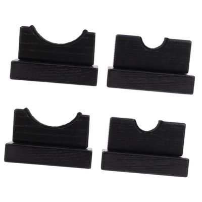 BESPORTBLE 4pcs Baseball Bat Display Stand Black Baseball Bat Storage Rack for Home Decor for Showcasing Sports Memorabilia Sturdy and Construction