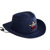 Kids Child Western Cowboy Hat Outdoor Baby traw Sun rotective Hat Girls Boys Summer Beach Casual (Navy, One Size) view 1