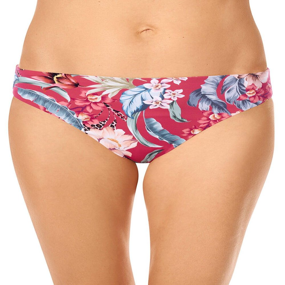 Amoena Womens Cozumel Bikini Bottoms (Reversible) deep Pink/Multi 8
