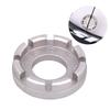 Outanaya 15g Bike Mini Repair Tool Wrench Key for Wheel Rim Adjustment Spanner for Spokes Lightweight and Portable Silver Bicycle Accessory view 1